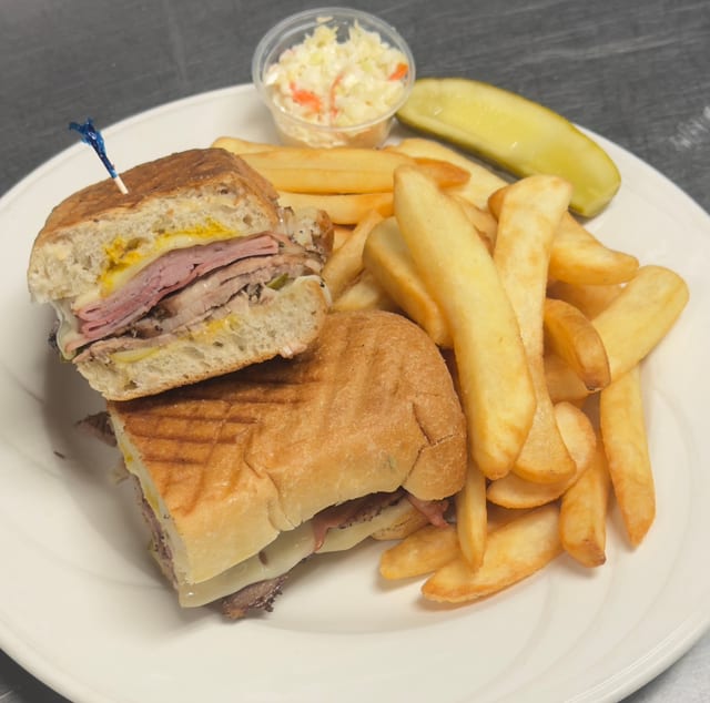 Cuban Sandwich Panini.