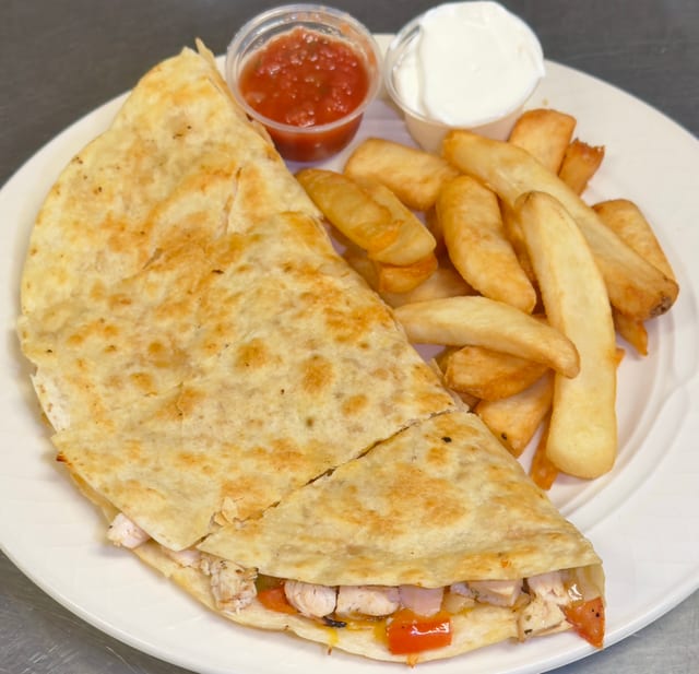 Quesadillas.