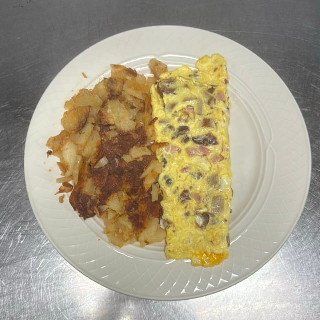 Meat Lover's Omelette.
