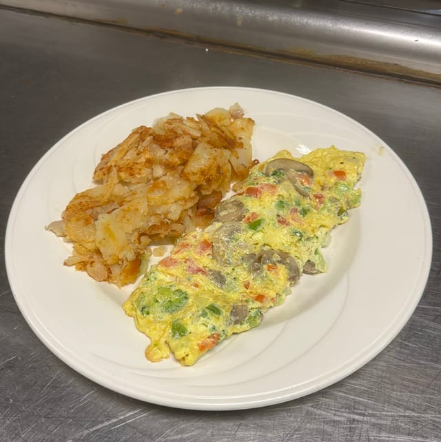 Veggie Lover's Omelette.