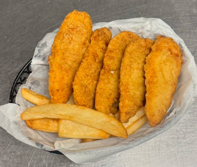 Chicken Finger Platter.